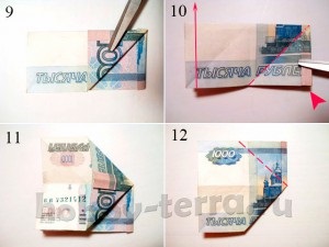 Manigault hogyan szeres egy origami pillangó bankjegyek, lépésről lépésre fotó pillangó diagram a bankjegy,