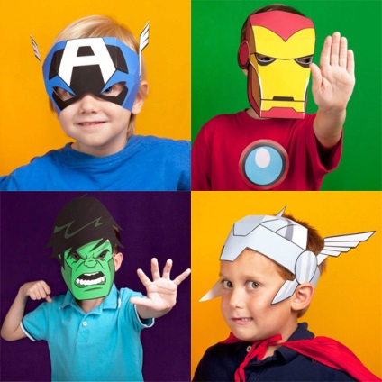 Masquerade maszk Avengers