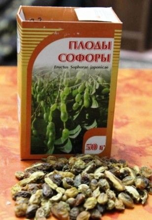 Tinktúra Sophora vodka - orvosolni a szívbetegségek és a vérerek (tinktúra Sophora japonica) Tinktúra Sophora vodka - orvosolni a szívbetegségek és az ereket