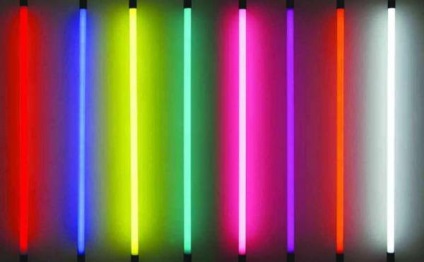 Neon mennyezeti lámpák - jellemzők és képek a különböző lehetőségek