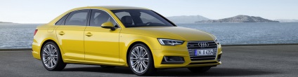 Új Audi A4 2016-2017 - fotók, tesztutak, ár, funkciók, videó értékelések