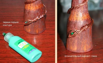 Karácsonyi kézműves 2013 kígyó fa - saját kezűleg