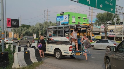 Tömegközlekedés: Pattaya