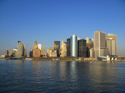 Manhattan Island (fotó) (Manhattan), valamint több kis sziget - a