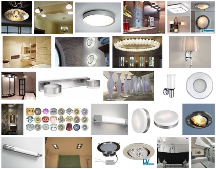 A világítás a szobában - a választás a berendezési tárgyak és elhelyezési szabályok