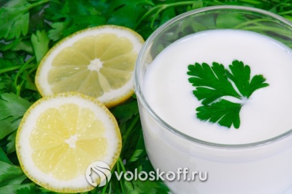 Pontosítás kefir haj maszk mossuk le a festéket joghurt, hatása