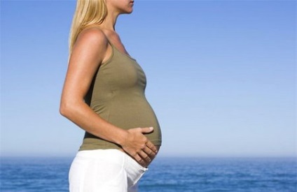 Pihenés a tenger és a terhesség - a kockázat vagy haszon
