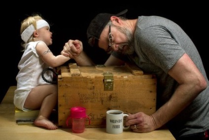 Apa és lánya - története képekben