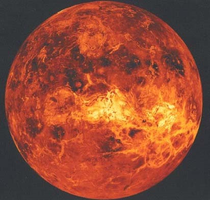 Planet Venus - föld testvér