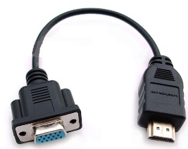 A számítógép csatlakoztatása a TV-n keresztül HDMI és DVI csatlakozó