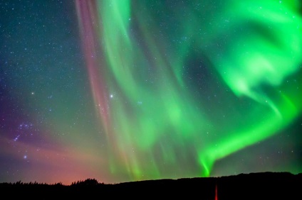 Aurora borealis (északi fény) Leírás, fényképek