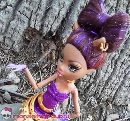 Frizura - íj - a babák Monster magas - mester osztály, Monster magas (szörny) Frizura - íj - a babák Monster High - mesterkurzus, nagy szörny