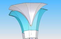 A projekt a sport egy függőleges szélcsatorna képzési ejtőernyősök