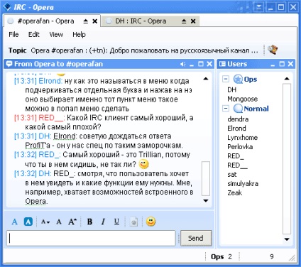 Útmutató az IRC-kliensek