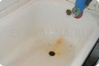 A kádak restaurálása kezüket otthon tartályos fürdő