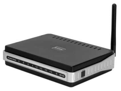 Router D-Link DIR-320 konfigurációs és csatlakozás Wi-Fi hálózathoz