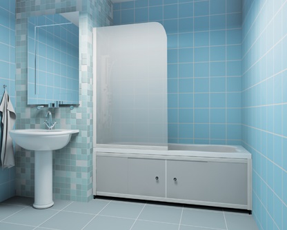 Képernyő fürdő (35 fotó) szobák eredeti ötletek megvalósításához saját kezét