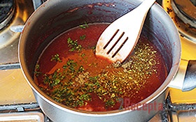 Sauce - tkemali - otthon - lépésről lépésre recept fotók