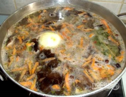 Leves fagyasztott gomba - lépésről lépésre recept fotó (receptek) Leves fagyasztott gomba - lépésről lépésre recept fotók