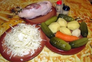 Суп з маринованими огірками - рецепт з фото