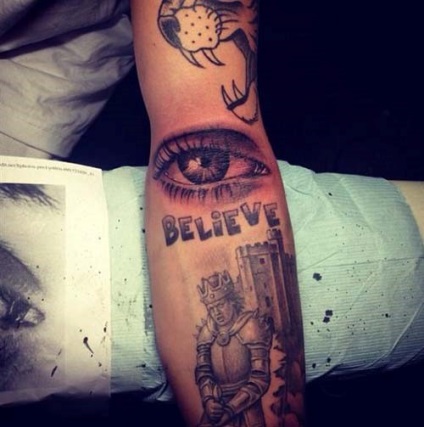 Tetoválás Dzhastina Bibera érték tetoválás fotó