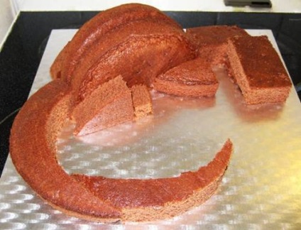 Cake - a sárkány - egy lépésről lépésre recept fotók