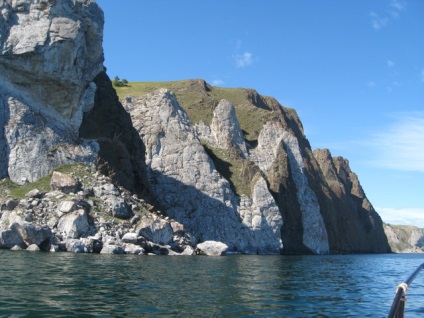 Virtuális túra a Bajkál kiterjedésű Olkhon hogy Chivyrkuy Bay, a Bajkál-tó terra