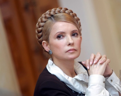 Ukrán fonat, mint Timosenko - egy zsinór a feje köré, hogyan kell szőni