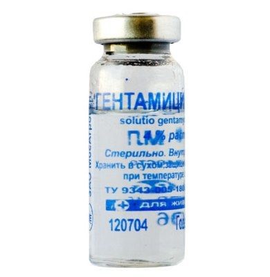 Állatgyógyászati készítmény 4% gentamicin (gentamicin-szulfát) (gentamycin) Állatgyógyászati készítmény 4% gentamicin (gentamicin-szulfát)