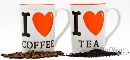 A választás italok tea vagy kávé