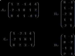 Feladatok lineáris algebra mátrix fogalma típusú mátrixok mátrixok üzemeltetési feladatok megoldás