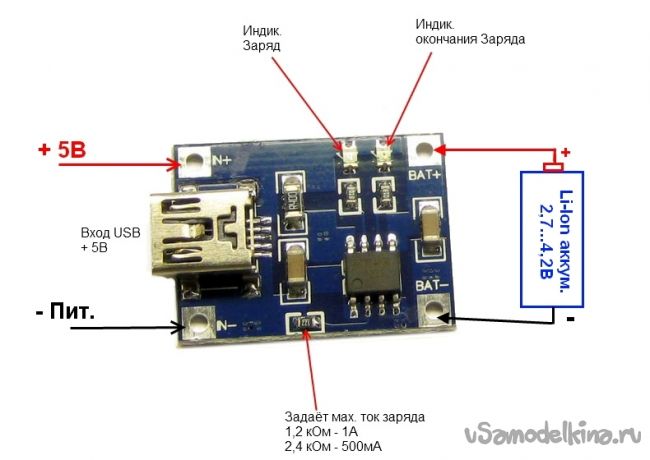 Sürgősségi usb-töltés a saját kezét (megfelel a maximális áram) Sürgősségi usb-töltés a saját kezét