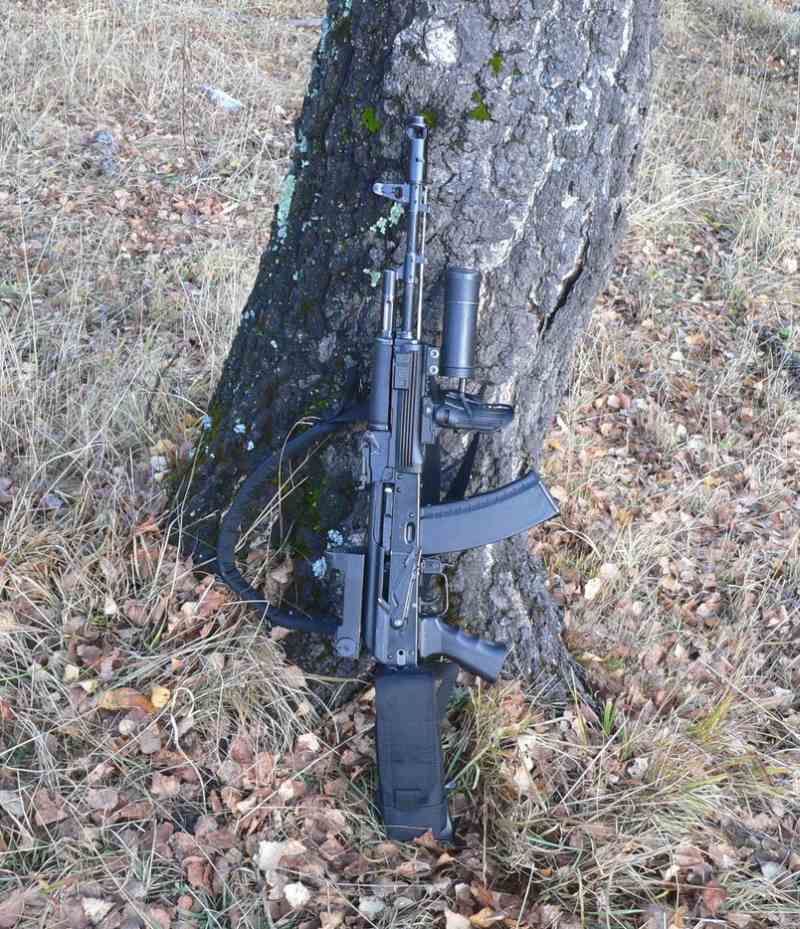 Kalasnyikov gépkarabély (harci tapasztalat „forró) a Kalashnikovs