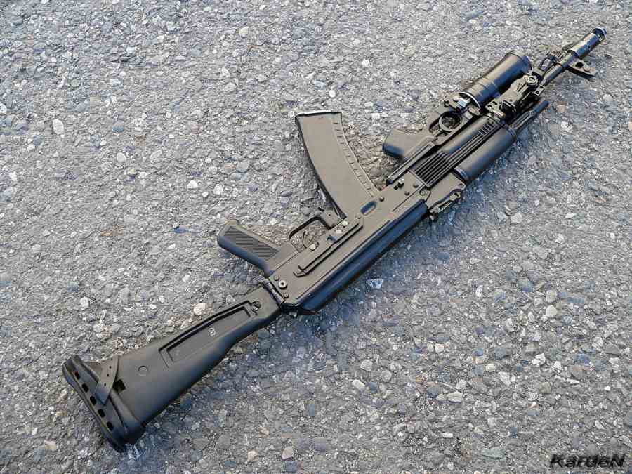 a Kalashnikovs