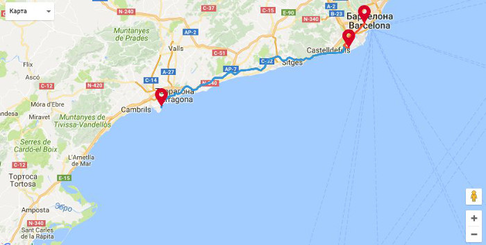 Barcelona - La Pineda irányban - Barcelona útmutató tm (get) Barcelona - La Pineda irányban - Barcelona Guide TM