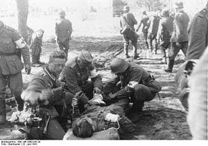Battle of Białystok-Minszk - azt (a test összetételét három gyalogos) Battle of Białystok-Minszk - ez