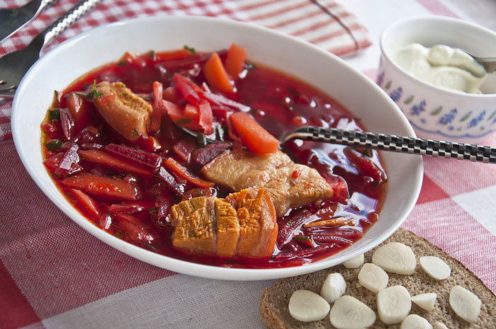 Borsch nélkül káposzta (leves) Leves nélkül káposzta
