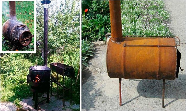 Tűzhely a garázsban a kezét - kályhák gyártási technológia fotó garázs (kályha) Tűzhely a garázsban a kezét - kályhák gyártási technológia fotó garázs