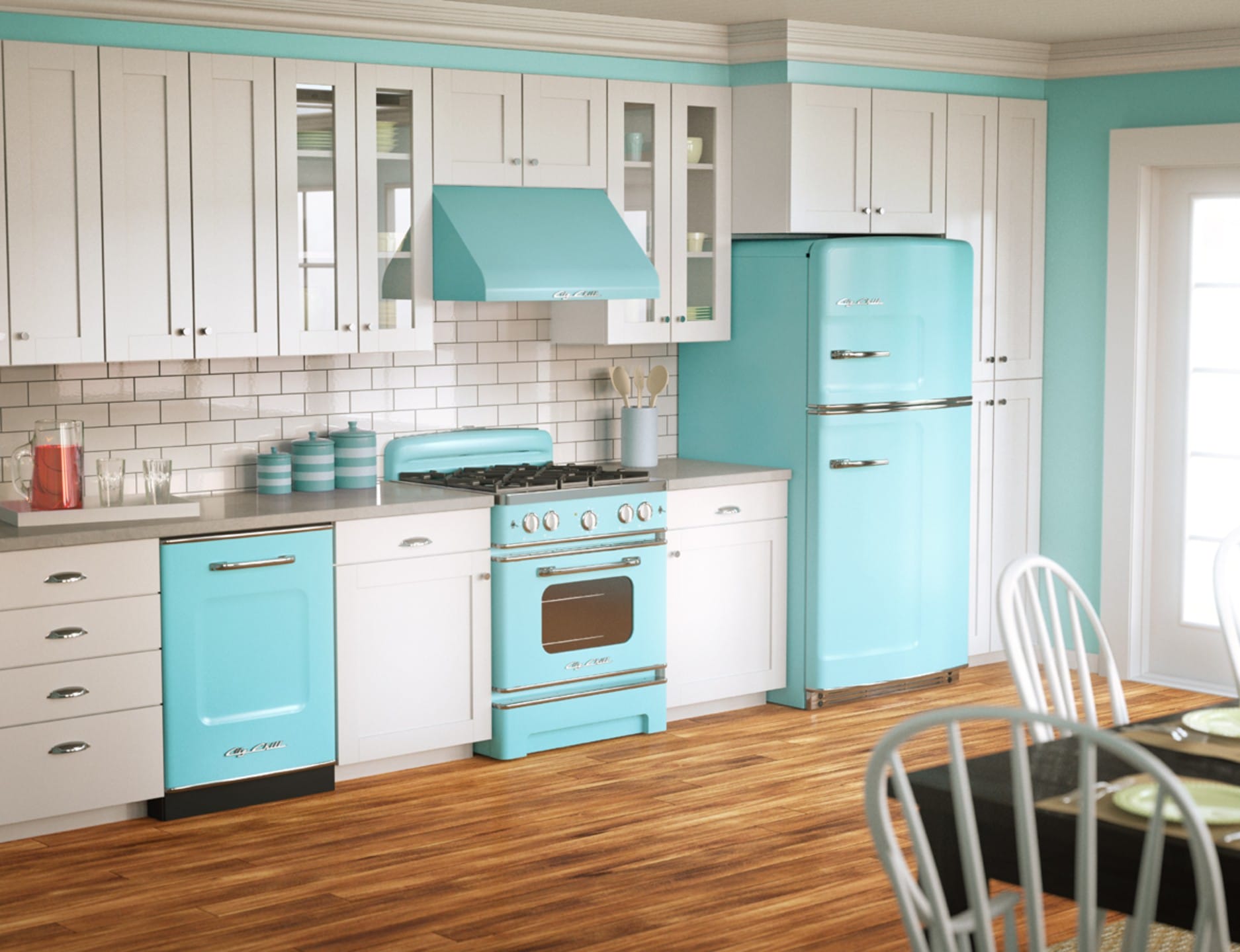 A dekorativ tégla a konyhában tervezési ötletek és gyakorlati ajánlásokat