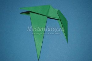 Tesszük dinoszauruszok a technika origami a részletes tanulságok