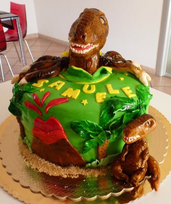 Dinosaur masztix (öntés a masztix) dinoszaurusz masztix