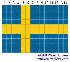 Flag gyöngy (gyöngy zászló) Flag gyöngy