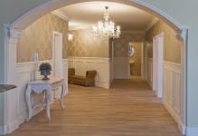 Gipszkarton belső folyosó kezét fotó folyosón, dekoráció és a design