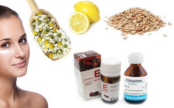Glicerin és E-vitamin a bőr, blog Alena Kravchenko
