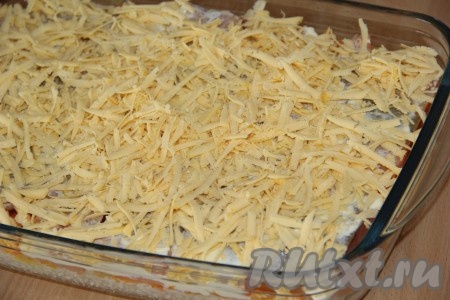 Lazac rizzsel sütőben - egy recept fotó (rizs) Lazac rizzsel sütőben - a recept egy fotó