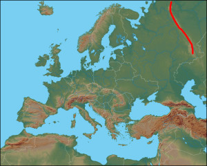Európa-hegység (hegyek) Európa hegyei
