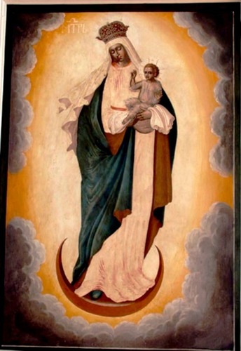 Ікона Божої Матері «благодатне небо» - Воскресенський храм