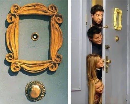 A konyha a „Friends” sorozat felhívni ötleteket ihlet