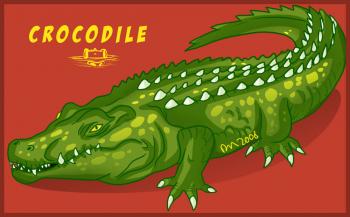 Hogyan kell felhívni a krokodil ceruza