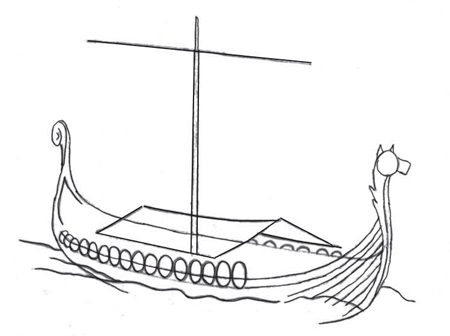 Hogyan kell felhívni a Viking hajó - animáció labor valamennyi